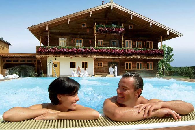 Entspannung in der Therme